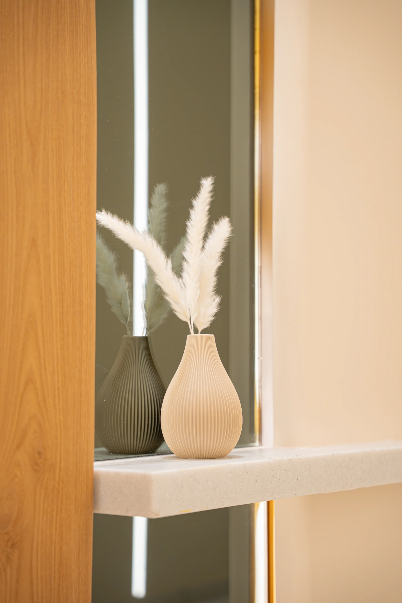 Niche Detail — Vases